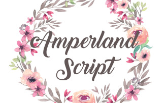 Amperland Cursive Font