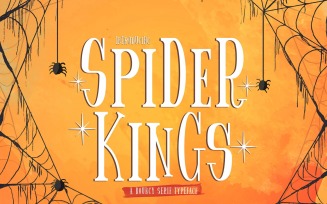 Spider King - Beautiful Serif Font