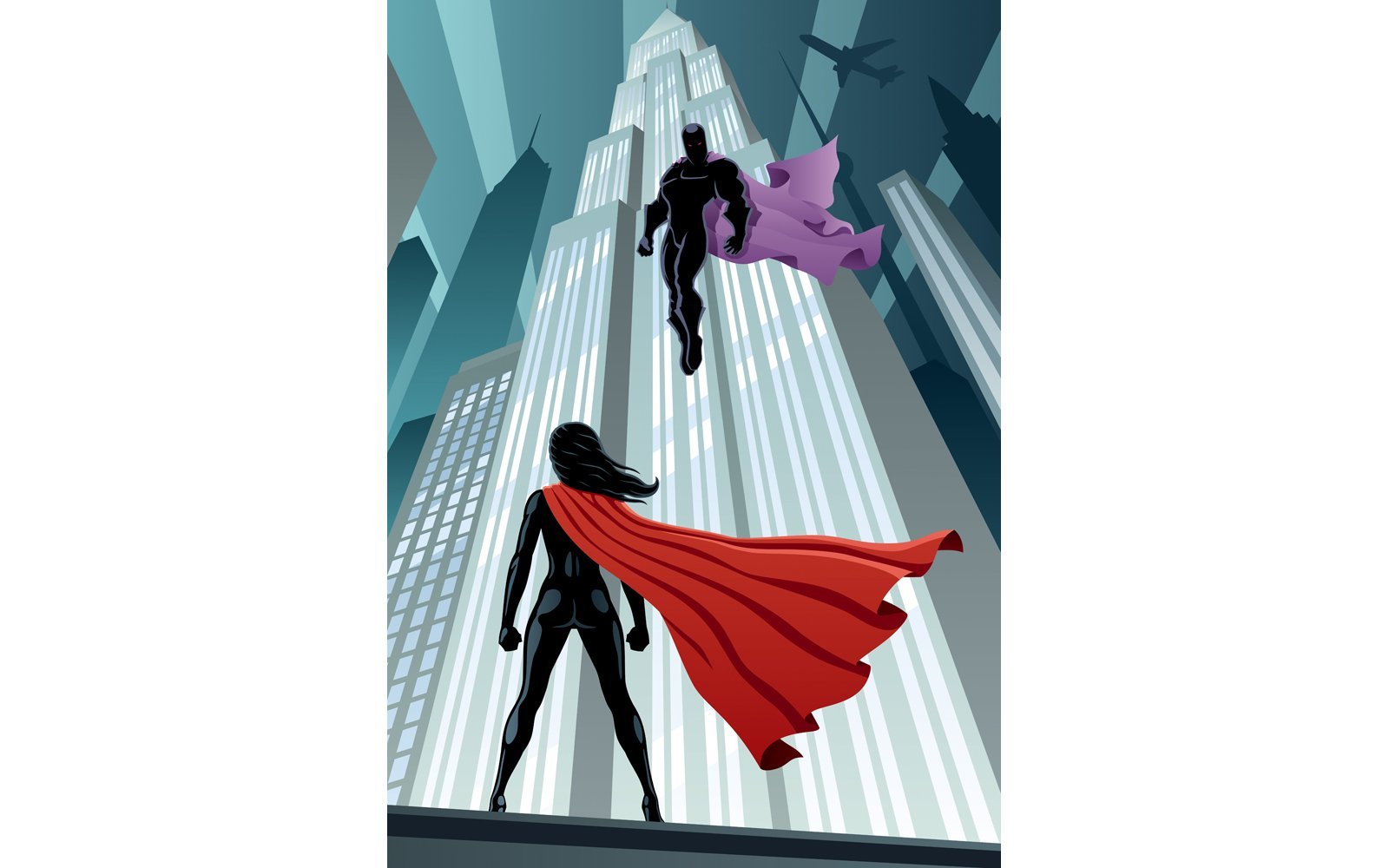 Kit Graphique #152524 Superhero Female Divers Modles Web - Logo template Preview