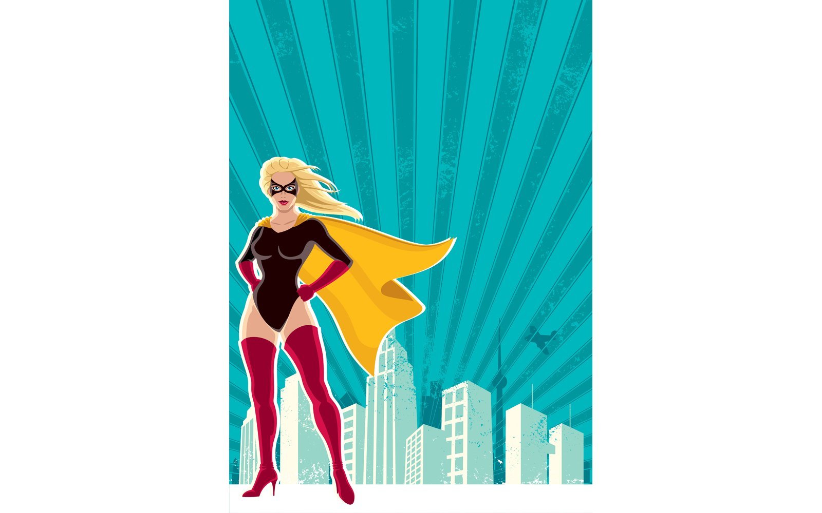 Kit Graphique #152552 Superhero Female Divers Modles Web - Logo template Preview