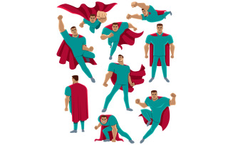 Healthcare Worker Superhero - Illustration