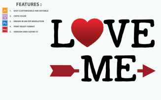 Love Me Valentine Day Quotes - Illustration
