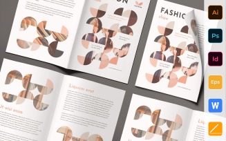 Fashion Shop Brochure Bifold - Corporate Identity Template