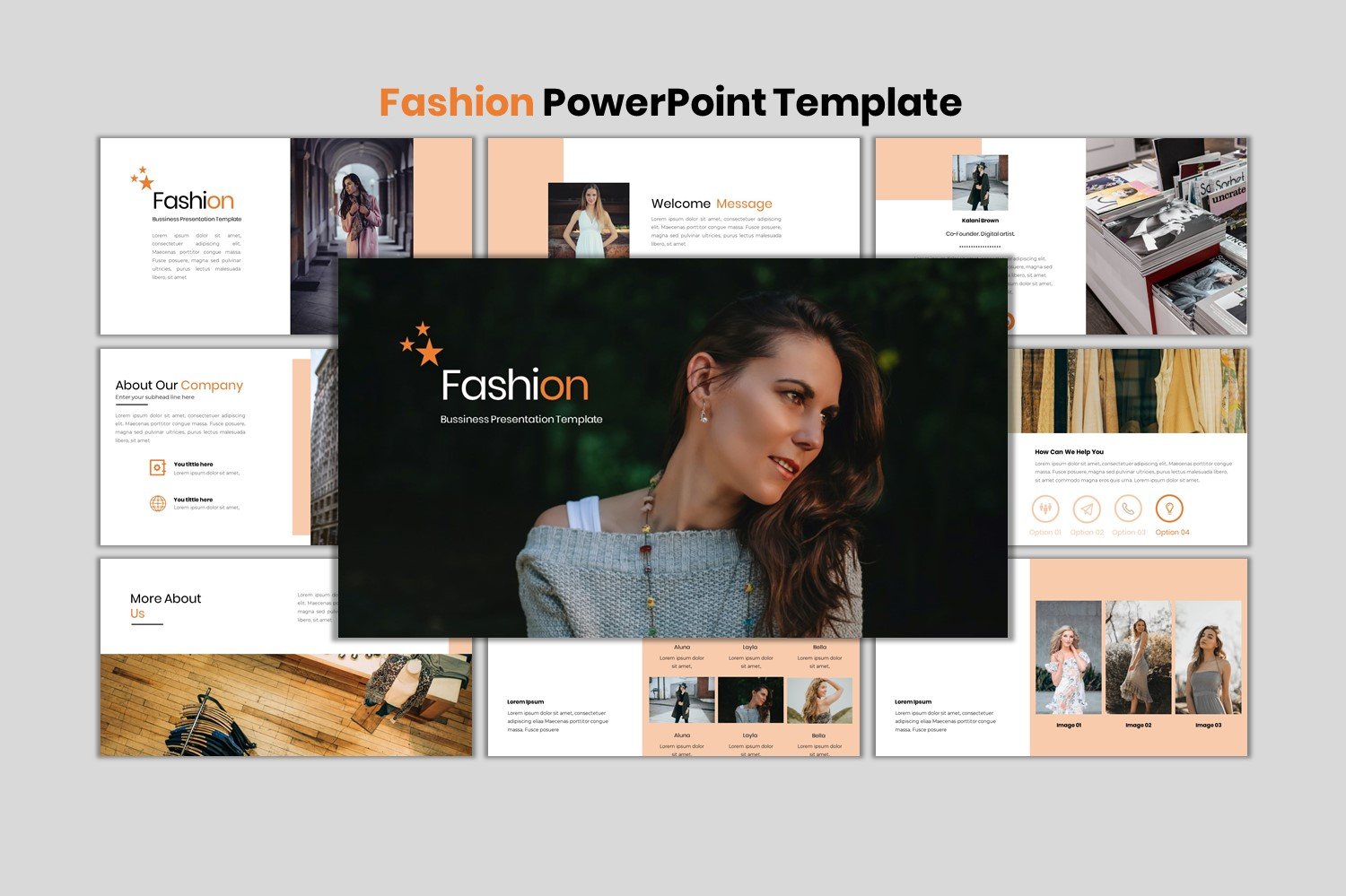 Premium Fashion - Creative Business Google Slides #152667