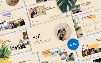Safi - Wedding Google Slides