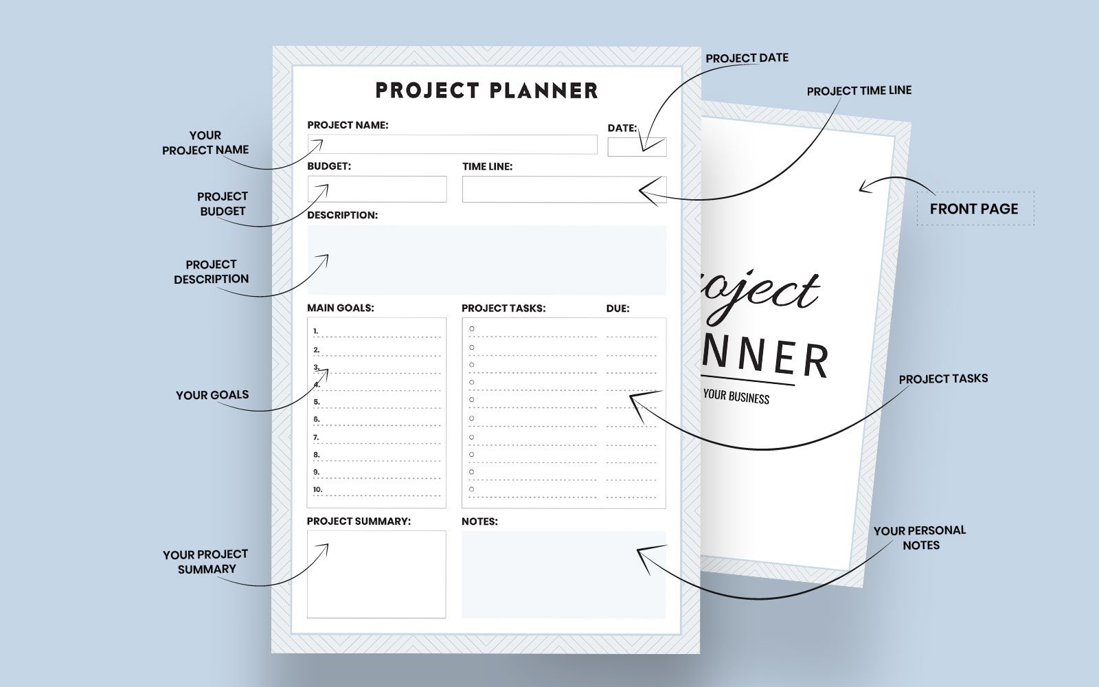Kit Graphique #152799 Projet Planificateur Web Design - Logo template Preview