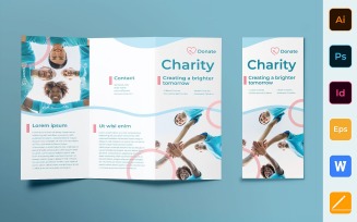 Charity Brochure Trifold - Corporate Identity Template