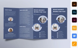 Investment Fund Brochure Trifold - Corporate Identity Template