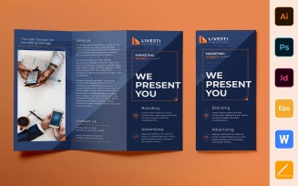 Marketing Agency Brochure Trifold - Corporate Identity Template
