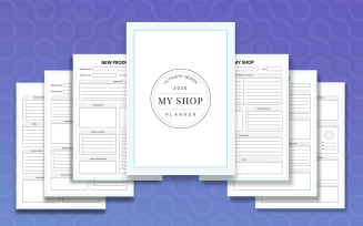 Shop Planner - Corporate Identity Template