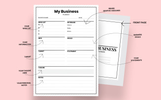 Simple Business Planner - Corporate Identity Template