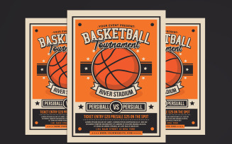 Basketball Tournament Flyer - Corporate Identity Template