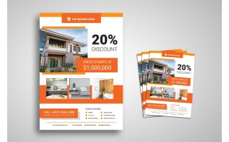 Flyer Future Home Style - Corporate Identity Template