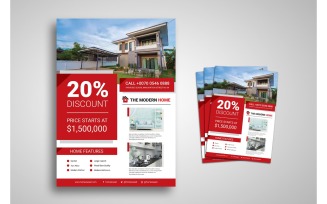 Flyer Modern Home - Corporate Identity Template