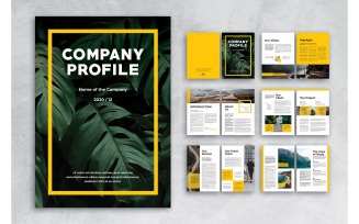 Company Profile Geographical - Corporate Identity Template