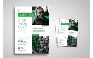 Flyer Charity - Corporate Identity Template