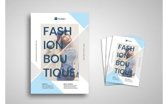 Flyer Fashion Boutique - Corporate Identity Template