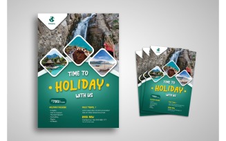 Flyer Holiday - Corporate Identity Template