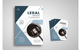 Flyer Legal Service - Corporate Identity Template