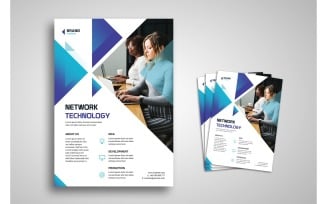 Flyer Startup - Corporate Identity Template
