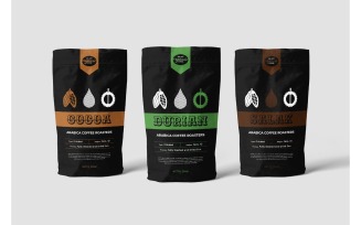Packaging Arabica Coffee Roaster - Corporate Identity Template