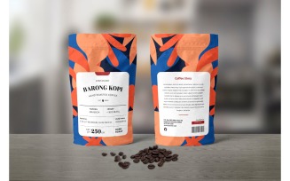 Packaging Barong Kopi - Corporate Identity Template
