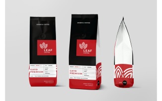 Packaging Leaf Coffee - Corporate Identity Template