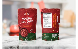 Packaging Meatball Chili - Corporate Identity Template