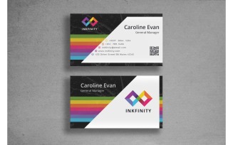 Business Card Inkfinity - Corporate Identity Template