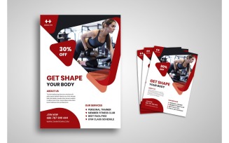 Flyer Angel Gym - Corporate Identity Template