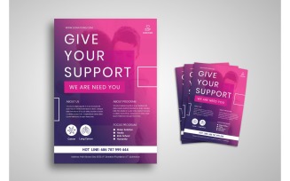 Flyer Donations - Corporate Identity Template