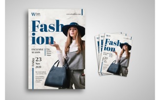 Flyer Fashion Exclusive - Corporate Identity Template