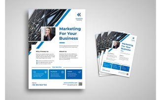 Flyer Marketing Your Business - Corporate Identity Template