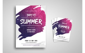 Flyer This is Summer - Corporate Identity Template