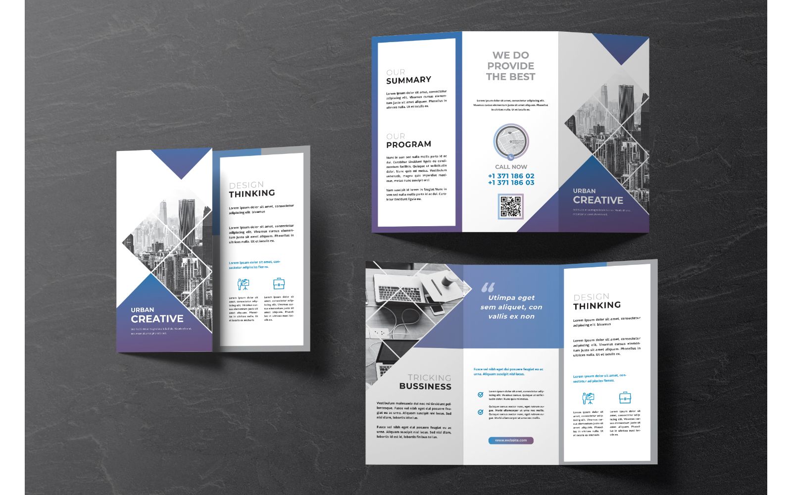 Template #153161 Brochure Design Webdesign Template - Logo template Preview