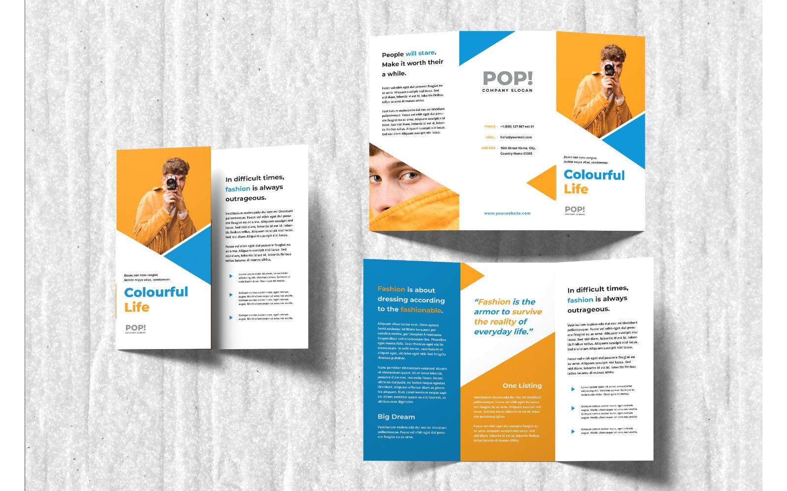 Template #153169 Brochure Design Webdesign Template - Logo template Preview