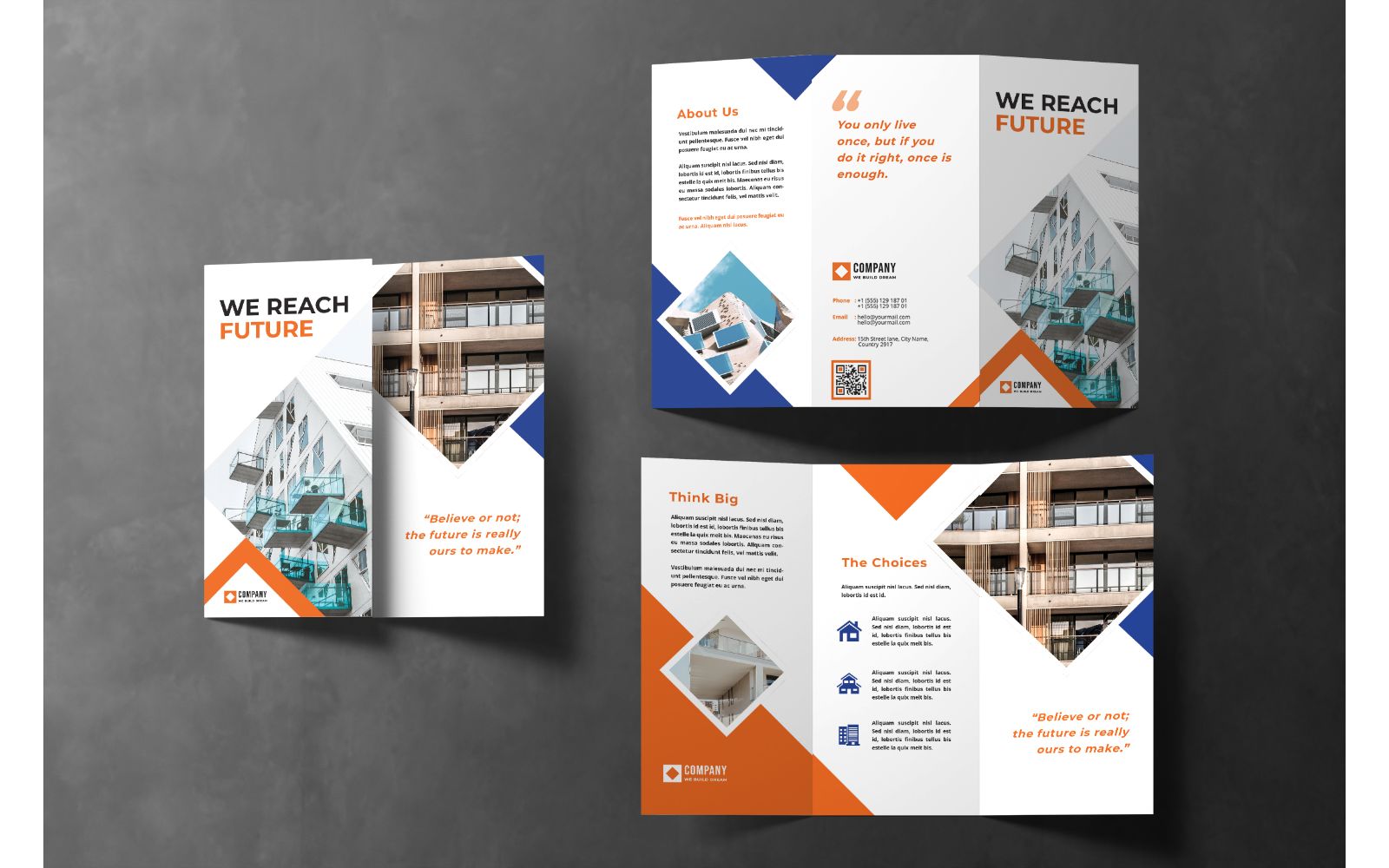 Template #153182 Brochure Design Webdesign Template - Logo template Preview