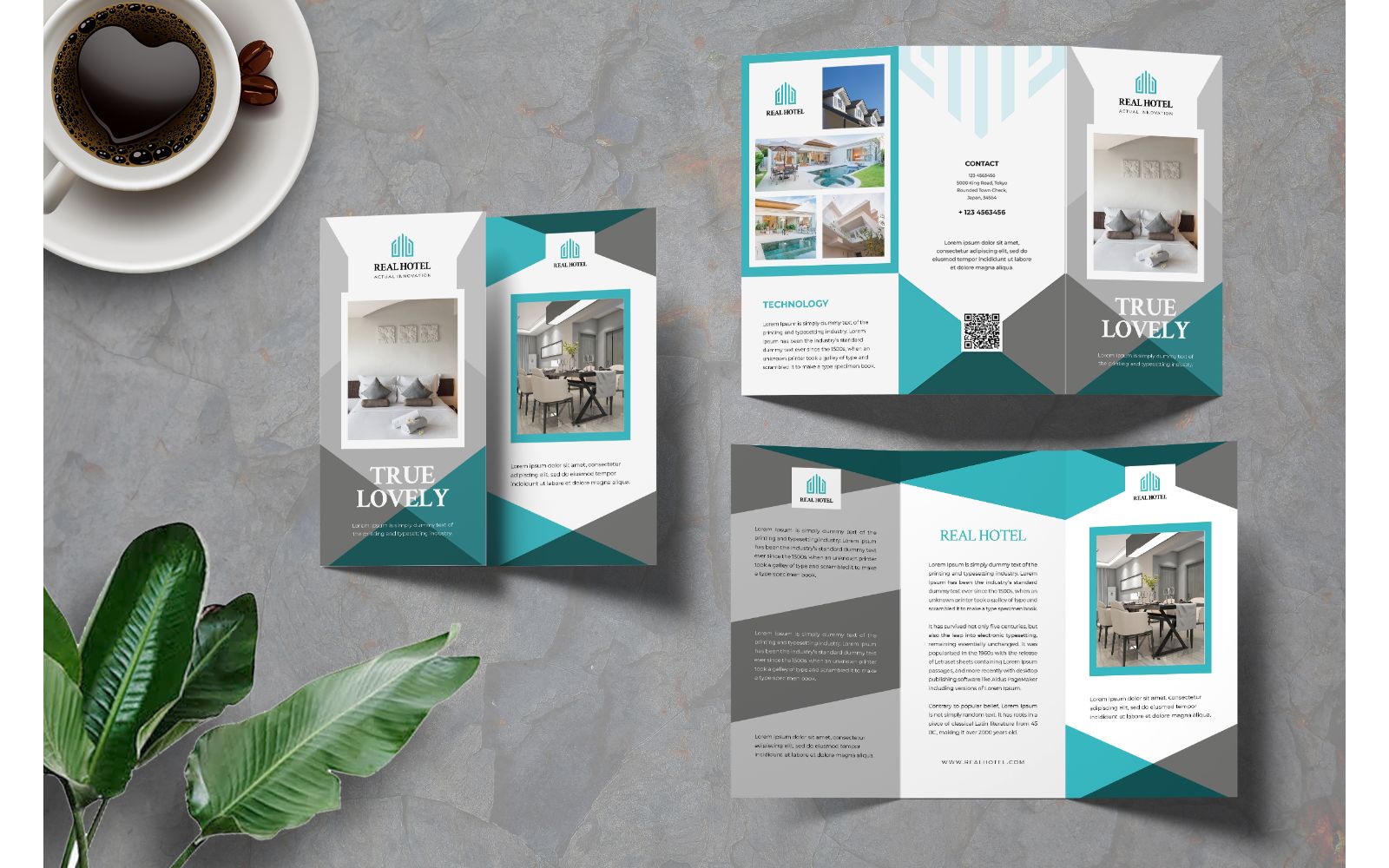 Kit Graphique #153194 Trifold Brochure Divers Modles Web - Logo template Preview