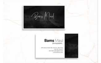 Business Card Bams Maul - Corporate Identity Template