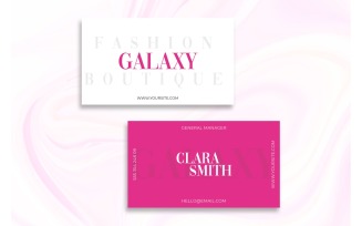 Business Card Galaxy - Corporate Identity Template