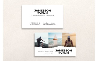Business Card Jamesson Sven - Corporate Identity Template