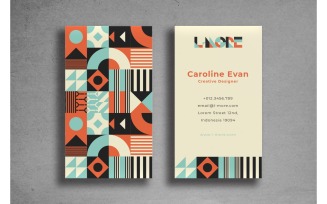 Business Card L-More - Corporate Identity Template