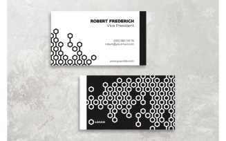 Business Card Robert Frederich - Corporate Identity Template