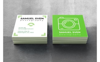 Business Card Samuel Sven - Corporate Identity Template