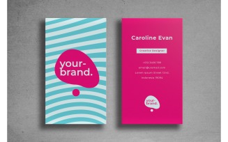 Business Card Your Brain - Corporate Identity Template