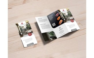Trifold Beauty Sushi&Rolls - Corporate Identity Template