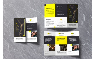 Trifold Dear Lord Our Saviour - Corporate Identity Template