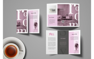 Trifold Room Style - Corporate Identity Template
