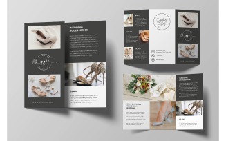 Trifold Wedding Accessories - Corporate Identity Template
