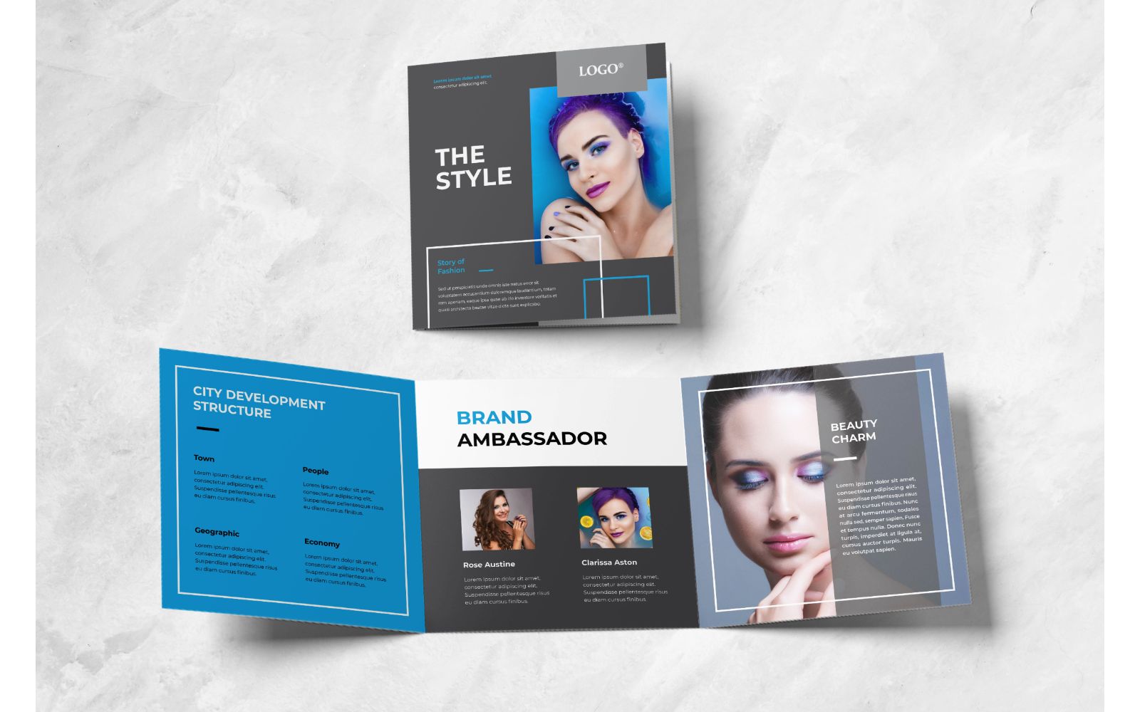 Template #153208 Brochure Design Webdesign Template - Logo template Preview